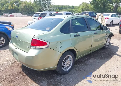 2008 Ford Focus Se/Ses из США, поврежденный, VIN 1FAHP35N68W138466